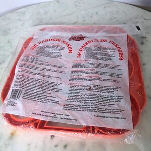 BIG Perogie Maker Hunky Bills 18 Full Sz Homemade Pierogi Mold Kitchen Tool NEW